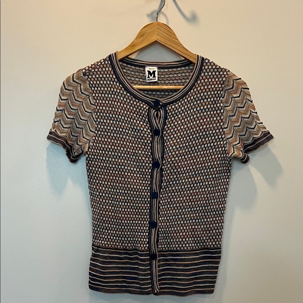 Missoni Multicolor Knit Blouse